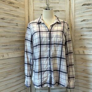 Banana Republic Plaid Button Down Shirt